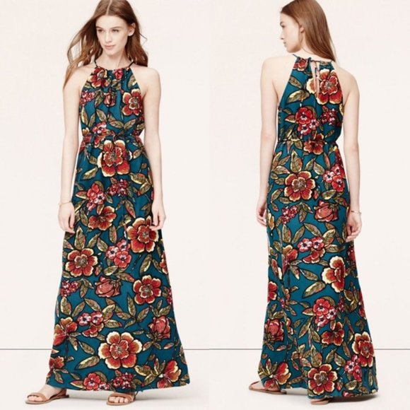 LOFT Dresses & Skirts - LOFT Petite Floral Maxi Dress